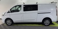 USED 2019 19 FORD TRANSIT CUSTOM 2.0 320 EcoBlue Limited Crew Van Double Cab 5dr Diesel Manual L2 H1 Euro 6 (6 Seat) (130 ps) 