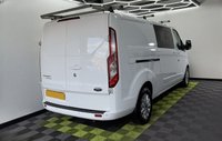 USED 2019 19 FORD TRANSIT CUSTOM 2.0 320 EcoBlue Limited Crew Van Double Cab 5dr Diesel Manual L2 H1 Euro 6 (6 Seat) (130 ps) 