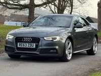 USED 2013 63 AUDI A5 2.0 TDI S line Coupe 2dr Diesel Multitronic Euro 5 (s/s) (177 ps) 