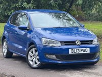 USED 2013 13 VOLKSWAGEN POLO 1.4 Match Edition Hatchback 5dr Petrol Manual Euro 5 (85 ps) 