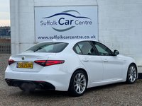 USED 2017 67 ALFA ROMEO GIULIA 2.0T Veloce Saloon 4dr Petrol Auto Euro 6 (s/s) (280 ps) www.suffolkcarcentre.co.uk - Located at Lowestoft