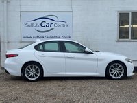 USED 2017 67 ALFA ROMEO GIULIA 2.0T Veloce Saloon 4dr Petrol Auto Euro 6 (s/s) (280 ps) www.suffolkcarcentre.co.uk - Located at Lowestoft