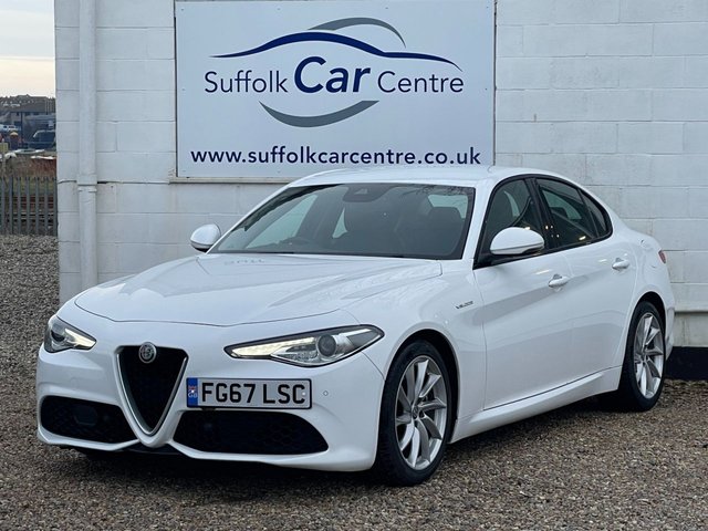 2017 67 Alfa Romeo Giulia 2.0T Veloce Saloon 4dr Petrol Auto Euro 6 (s/s) (280 ps)