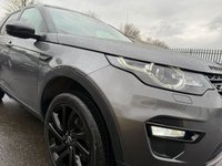 USED 2018 68 LAND ROVER DISCOVERY SPORT 2.0 TD4 HSE SUV 5dr Diesel Auto 4WD Euro 6 (s/s) (180 ps) A LOVELY ADDITION TO OUR FORECOURT FINISHED IN CORRIS GREY METALLIC PAINT+ONLY 1 FORMER KEEPER+SERVICE HISTORY+7 SEATER+DIESEL+AUTOMATIC+ELECTRIC DEPLOYABLE TOW BAR+HEATED STEERING WHEEL+LANE ASSIST+FULL PANORAMIC GLASS ROOF+FULL LEATHER INTERIOR AND CONTRAST ROOF IN NARVIC BLACK+SATELLITE NAVIGATION+PARK ASSIST+CLIMATE CONTROL+20 INCH, 5 SPLIT SPOKE, GLOSS BLACK ALLOY WHEELS+1 FULL YEARS MOT PRIOR TO COLLECTION+COST NEW &pound;45635 MAKING THIS USED VEHICLE AMAZING VALUE AT OUR LOW PRICE!!!!!!!!!!!!!
