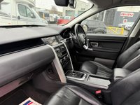 USED 2018 68 LAND ROVER DISCOVERY SPORT 2.0 TD4 HSE SUV 5dr Diesel Auto 4WD Euro 6 (s/s) (180 ps) A LOVELY ADDITION TO OUR FORECOURT FINISHED IN CORRIS GREY METALLIC PAINT+ONLY 1 FORMER KEEPER+SERVICE HISTORY+7 SEATER+DIESEL+AUTOMATIC+ELECTRIC DEPLOYABLE TOW BAR+HEATED STEERING WHEEL+LANE ASSIST+FULL PANORAMIC GLASS ROOF+FULL LEATHER INTERIOR AND CONTRAST ROOF IN NARVIC BLACK+SATELLITE NAVIGATION+PARK ASSIST+CLIMATE CONTROL+20 INCH, 5 SPLIT SPOKE, GLOSS BLACK ALLOY WHEELS+1 FULL YEARS MOT PRIOR TO COLLECTION+COST NEW &pound;45635 MAKING THIS USED VEHICLE AMAZING VALUE AT OUR LOW PRICE!!!!!!!!!!!!!