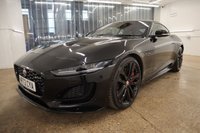 USED 2022 72 JAGUAR F-TYPE 5.0 V8 R-Dynamic Black Coupe 2dr Petrol Auto Euro 6 (s/s) (450 ps) ONLY 4900 MILES FROM NEW FANTASTIC SPECIFICATION  IN THE BEST COLOUR