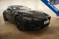 USED 2022 72 JAGUAR F-TYPE 5.0 V8 R-Dynamic Black Coupe 2dr Petrol Auto Euro 6 (s/s) (450 ps) ONLY 4900 MILES FROM NEW FANTASTIC SPECIFICATION  IN THE BEST COLOUR