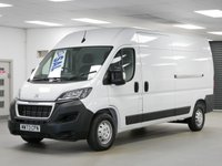 USED 2023 73 PEUGEOT BOXER 335 2.2 BLUEHDI 140 BHP L3 H2 PROFESSIONAL PREMIUM PLUS + DELIVERY MILES | L3 LONG | HIGH SPEC