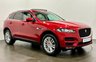 USED 2017 17 JAGUAR F-PACE 2.0 D180 Portfolio SUV 5dr Diesel Auto AWD Euro 6 (s/s) (180 ps) Firenze Red Metallic, Full Oyster Leather,Premium Oyster Leather Interior, Cruise Control, Multifunction Steering Wheel, PreHeat,