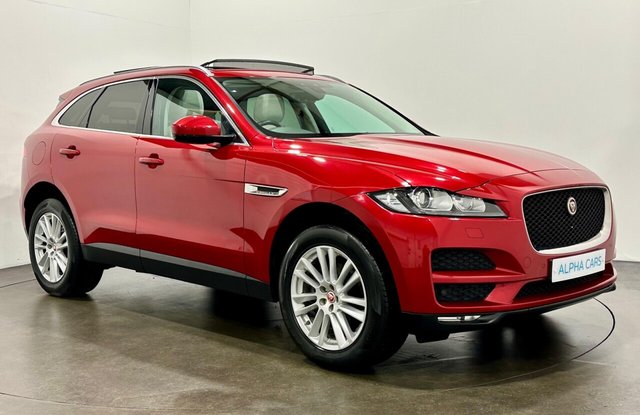 2017 17 Jaguar F-Pace 2.0 D180 Portfolio SUV 5dr Diesel Auto AWD Euro 6 (s/s) (180 ps)