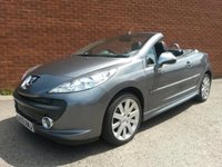 USED 2009 09 PEUGEOT 207 1.6 ELLE CC 2d 118 BHP LIMITED EDITION, RARE CAR.