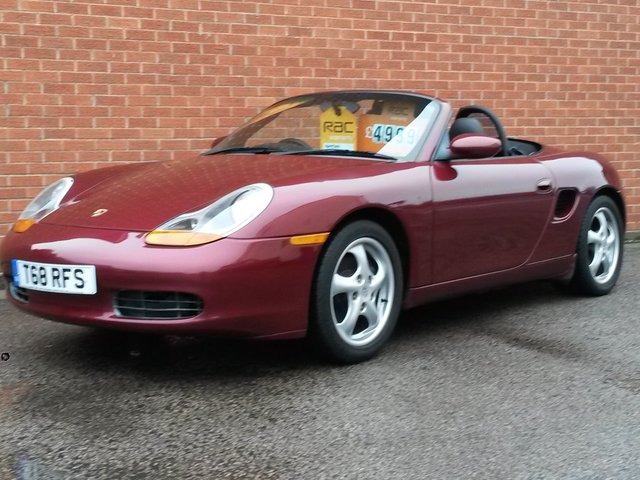 1999 Porsche Boxster 2.5 SPYDER 2d 204 BHP FULL BLACK LEATHER