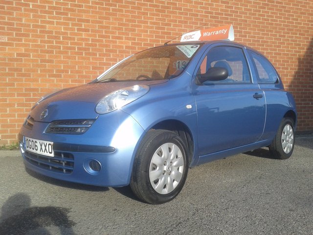 2006 06 Nissan Micra 1.2 E 3d 64 BHP