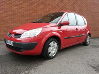 USED 2004 04 RENAULT SCENIC 1.6 EXPRESSION 16V 5d 116 BHP PART EXCHANGE TO CLEAR. MOT'd