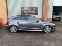 USED 2015 15 AUDI A3 2.0 TDI S line Sportback 5dr Diesel S Tronic quattro Euro 6 (s/s) (184 ps) *FMDSH *ZERO DEPOSIT FINANCE *AUTO