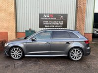 USED 2015 15 AUDI A3 2.0 TDI S line Sportback 5dr Diesel S Tronic quattro Euro 6 (s/s) (184 ps) *FMDSH *ZERO DEPOSIT FINANCE *AUTO