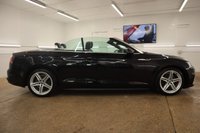 USED 2018 18 AUDI A5 CABRIOLET 2.0 TFSI S line Convertible 2dr Petrol Manual Euro 6 (s/s) (190 ps) HEATED FRONT SEATS, ALCANTARA INTERIOR, SAT NAV, 30,100 MILES