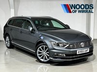 USED 2015 65 VOLKSWAGEN PASSAT 2.0 TDI BlueMotion Tech R-Line Estate 5dr Diesel DSG Euro 6 (s/s) (190 ps) 
