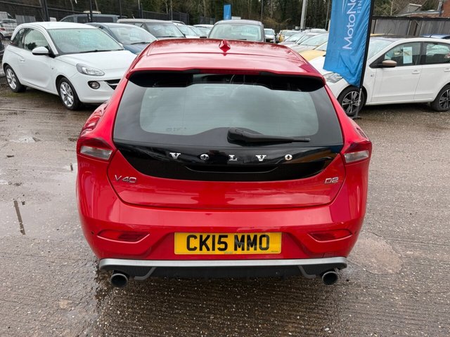 2015 VOLVO V40 1.6 D2 R-Design Hatchback 5dr Diesel Manual Euro 5 (s/s) (115 ps) - Photo 4