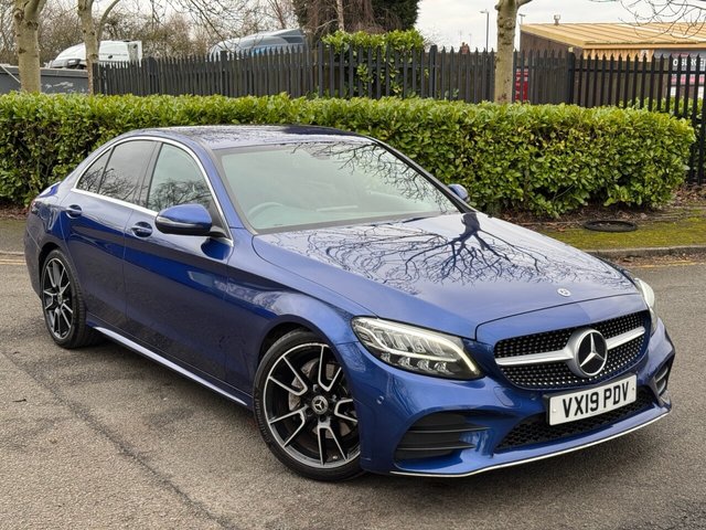 2019 19 Mercedes-Benz C-Class 2.0 C220d AMG Line Saloon 4dr Diesel G-Tronic+ Euro 6 (s/s) (194 ps)