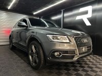 USED 2015 15 AUDI Q5 2.0 TDI S line Plus SUV 5dr Diesel S Tronic quattro Euro 5 (s/s) (177 ps) Heated full leather seats