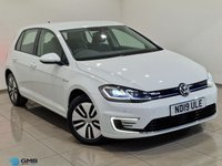 USED 2019 19 VOLKSWAGEN E-GOLF 35.8kWh e-Golf Hatchback 5dr Electric Auto (136 ps) 