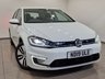 USED 2019 19 VOLKSWAGEN E-GOLF 35.8kWh e-Golf Hatchback 5dr Electric Auto (136 ps) 