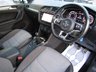 USED 2018 68 VOLKSWAGEN TIGUAN 2.0 TDI R-Line SUV 5dr Diesel Manual Euro 6 (s/s) (150 ps) Finished in PURE WHITE with contrasting Heated Leather/ Alcantara trim. This high spec Tiguan has a more sophisticated look to add to its high quality interior and high spec. This Tiguan is spacious, comfortable and great to drive, while its raised driving position gives you a great view. Features include, Pan Roof, Virtual dash, Nav, Heated Seats Cruise, DAB, B/Tooth, 20" Alloys, Park Sensors and more. Dealer serviced at 12982 miles, 19731 miles, 27779 miles, 35559 miles and at 52694 miles.