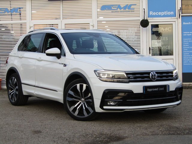 2018 68 Volkswagen Tiguan 2.0 TDI R-Line SUV 5dr Diesel Manual Euro 6 (s/s) (150 ps)