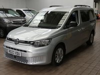 USED 2023 23 VOLKSWAGEN CADDY MAXI 2.0 TDI Life MPV 5dr Diesel DSG Euro 6 (s/s) (122 ps) 7 SEATS ANDROID APPLE CARPLAY AIR CON CRUISE CONTROL PARKING SENSORS 1 OWNER VW SERVICE HISTORY VW WARRANTY