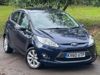 USED 2010 60 FORD FIESTA 1.25 Zetec Hatchback 5dr Petrol Manual (129 g/km, 81 bhp) 