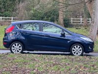 USED 2010 60 FORD FIESTA 1.25 Zetec Hatchback 5dr Petrol Manual (129 g/km, 81 bhp) 