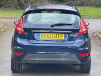 USED 2010 60 FORD FIESTA 1.25 Zetec Hatchback 5dr Petrol Manual (129 g/km, 81 bhp) 