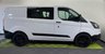 USED 2018 68 FORD TRANSIT CUSTOM 2.0 300 EcoBlue Crew Van Double Cab 5dr Diesel Manual L1 H1 Euro 6 (6 Seat) (130 ps) 