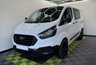 USED 2018 68 FORD TRANSIT CUSTOM 2.0 300 EcoBlue Crew Van Double Cab 5dr Diesel Manual L1 H1 Euro 6 (6 Seat) (130 ps) 