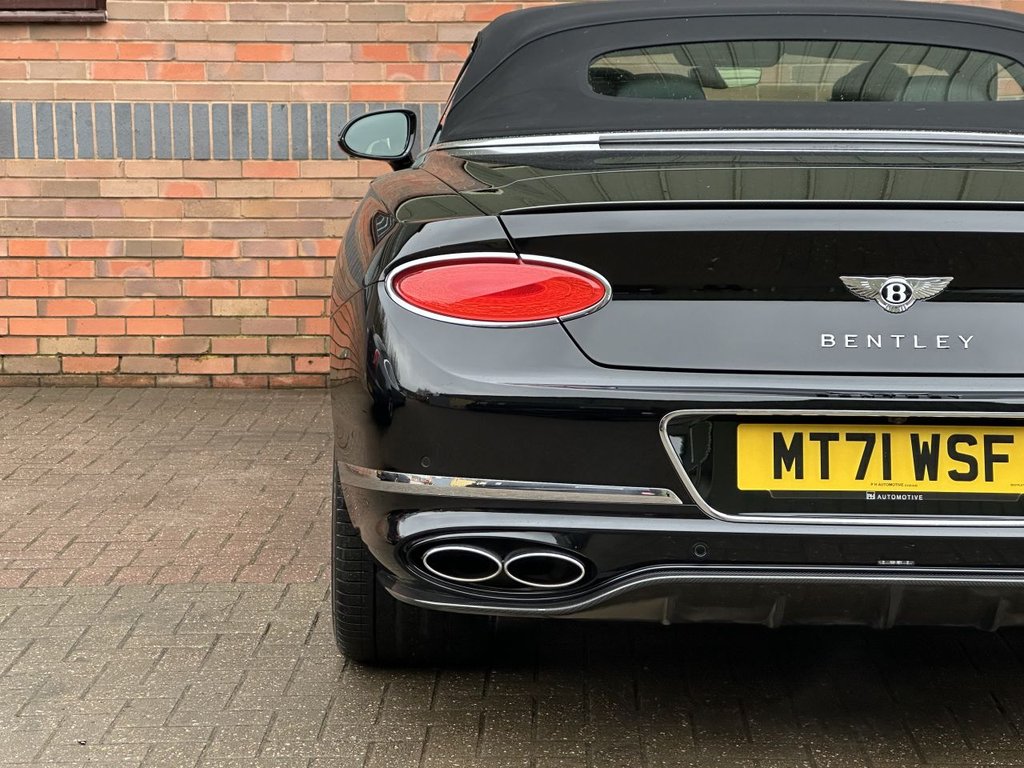USED 2021 71 BENTLEY CONTINENTAL 4.0 V8 GTC Convertible 2dr Petrol Auto 4WD Euro 6 (s/s) (550 ps) BENTLEY WARRANTY JANUARY 2026