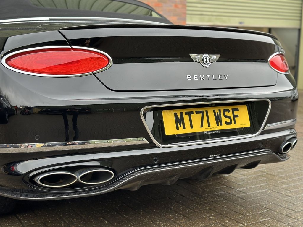 USED 2021 71 BENTLEY CONTINENTAL 4.0 V8 GTC Convertible 2dr Petrol Auto 4WD Euro 6 (s/s) (550 ps) BENTLEY WARRANTY JANUARY 2026