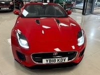 USED 2018 18 JAGUAR F-TYPE 3.0 V6 R-Dynamic Convertible 2dr Petrol Auto Euro 6 (s/s) (340 ps) AMAZING HISTORY + 2 KEYS + MERIDIAN + R-DYNAMIC F-TYPE!