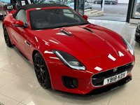 USED 2018 18 JAGUAR F-TYPE 3.0 V6 R-Dynamic Convertible 2dr Petrol Auto Euro 6 (s/s) (340 ps) AMAZING HISTORY + 2 KEYS + MERIDIAN + R-DYNAMIC F-TYPE!