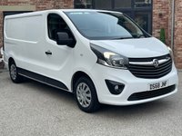 USED 2018 68 VAUXHALL VIVARO 1.6 CDTi 2900 Sportive Panel Van 5dr Diesel Manual L2 H1 Euro 6 (120 ps) 1 OWNER FSH 6 MONTHS WARRANTY P/X