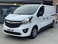 USED 2018 68 VAUXHALL VIVARO 1.6 CDTi 2900 Sportive Panel Van 5dr Diesel Manual L2 H1 Euro 6 (120 ps) 1 OWNER FSH 6 MONTHS WARRANTY P/X