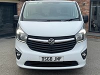 USED 2018 68 VAUXHALL VIVARO 1.6 CDTi 2900 Sportive Panel Van 5dr Diesel Manual L2 H1 Euro 6 (120 ps) 1 OWNER FSH 6 MONTHS WARRANTY P/X