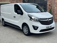 USED 2018 68 VAUXHALL VIVARO 1.6 CDTi 2900 Sportive Panel Van 5dr Diesel Manual L2 H1 Euro 6 (120 ps) 1 OWNER FSH 6 MONTHS WARRANTY P/X