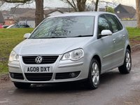 USED 2008 08 VOLKSWAGEN POLO 1.2 Match Hatchback 5dr Petrol Manual (138 g/km, 60 bhp) 
