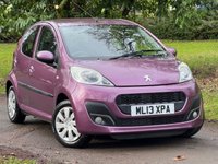 USED 2013 13 PEUGEOT 107 1.0 12V Active Hatchback 5dr Petrol Manual Euro 5 (68 ps) 