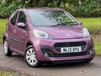 USED 2013 13 PEUGEOT 107 1.0 12V Active Hatchback 5dr Petrol Manual Euro 5 (68 ps) 