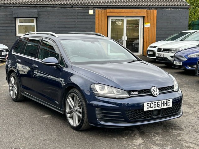 2017 66 Volkswagen Golf 2.0 TDI BlueMotion Tech GTD (Nav) Estate 5dr Diesel DSG Euro 6 (s/s) (184 ps)