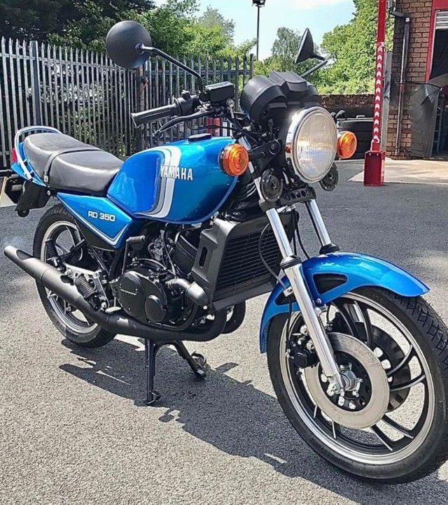 1982 X Yamaha Rd 350 LC 2 Stroke Roadster Retro Classic