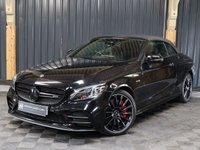 USED 2019 19 MERCEDES-BENZ C-CLASS 3.0 C43 V6 AMG (Premium Plus) Cabriolet 2dr Petrol G-Tronic+ 4MATIC Euro 6 (s/s) (390 ps) PREMIUM PLUS - HUGE SPEC - 12 MONTH WARRANTY - BURMESTER STEREO - PARKI ASSIST - 360 CAMERA - MEMORY PACKAGE - MIRROR PACKAGE AMAZING CONDITION