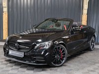USED 2019 19 MERCEDES-BENZ C-CLASS 3.0 C43 V6 AMG (Premium Plus) Cabriolet 2dr Petrol G-Tronic+ 4MATIC Euro 6 (s/s) (390 ps) PREMIUM PLUS - HUGE SPEC - 12 MONTH WARRANTY - BURMESTER STEREO - PARKI ASSIST - 360 CAMERA - MEMORY PACKAGE - MIRROR PACKAGE AMAZING CONDITION